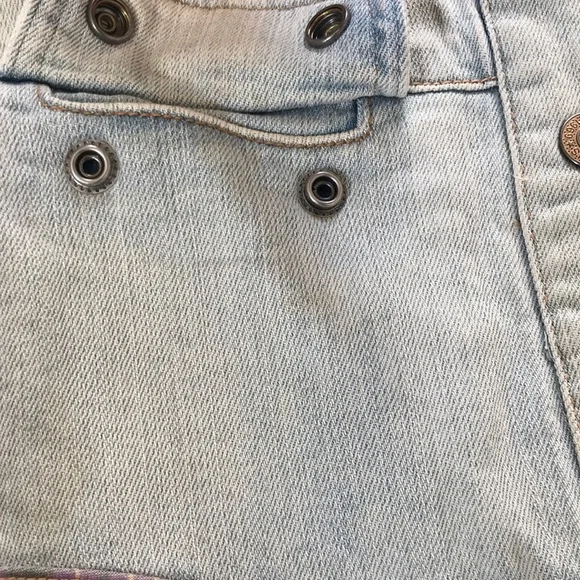 Gap Cotton Rushed Light Blue Jean Jacket Size XS - Picture 3 of 8